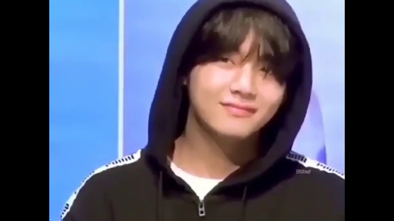 taehyung getting shy when people call him handsome