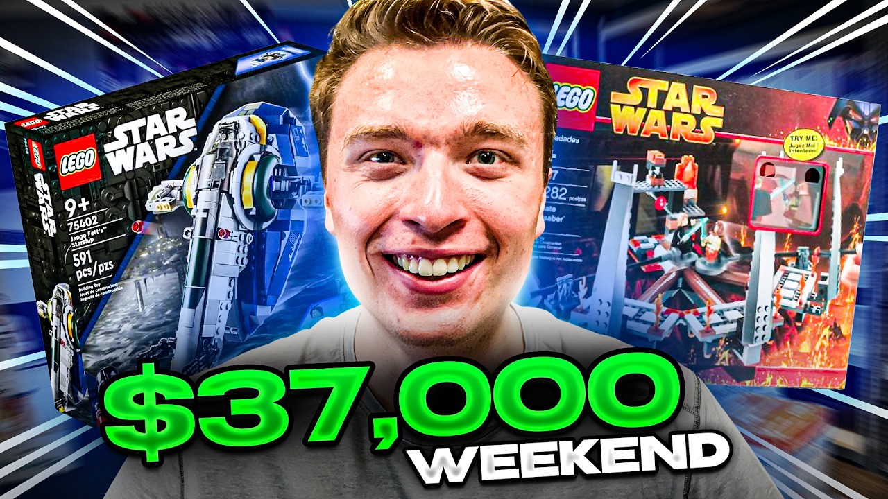 I Made $37,000 This Weekend Selling LEGO Sets (INSANE HAUL)