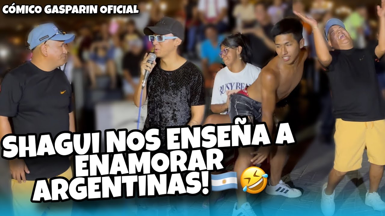 Argentinas se van de avance con Truchita!🤣🔥 ft Shagui | C&oacute;micos Ambulantes 2026