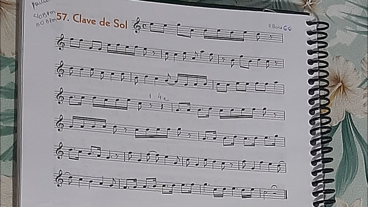 MSA 57 Leitura Métrica com 40 BPM - Fase 7 - (Pág 78) Bona 66