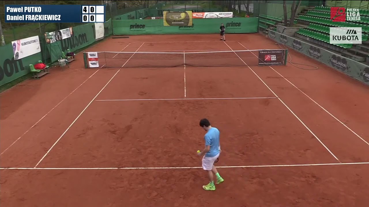 Tenis by Dawid Cup V w Bydgoszczy: Paweł Putko vs. Daniel Frąckiewicz