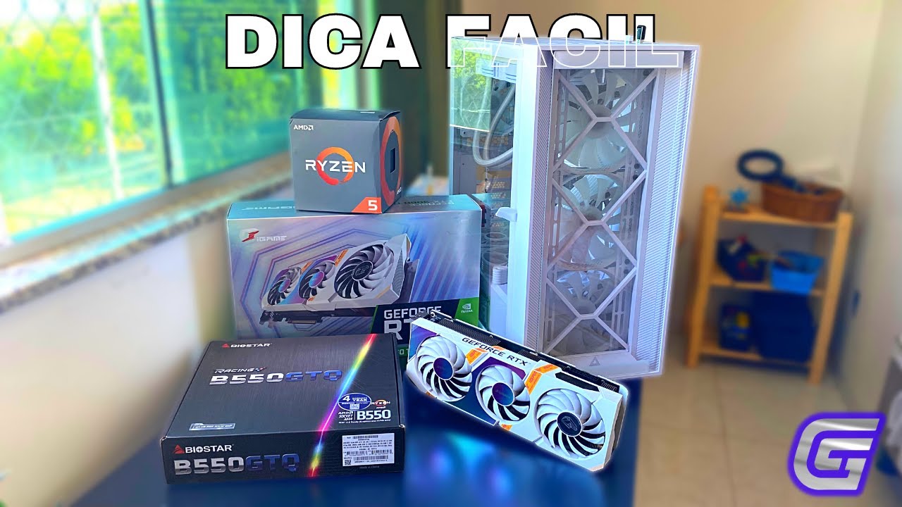 GUIA: COMO MONTAR UM PC GAMER FULL WHITE EM 2025 - MONTANDO MEU NOVO PC