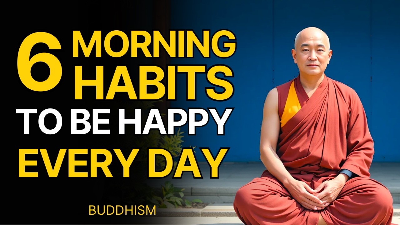 6 Powerful Morning Habits That Will Make You Happy Every Day | Buddhist Wisdom