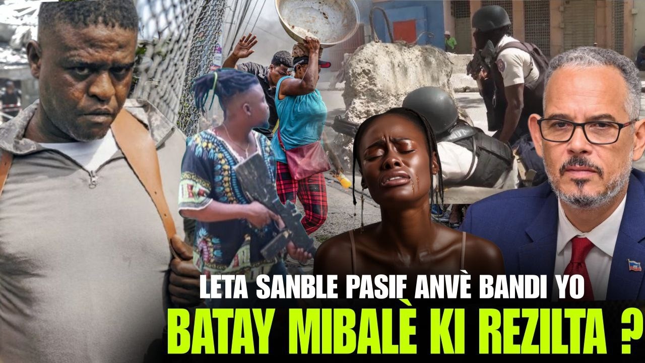 Leta fè yon gwo lache bay bandi yo, Batay Mibalè ki Nouvèl ? Etazini deja pèdi 3 milya dola nan gè a