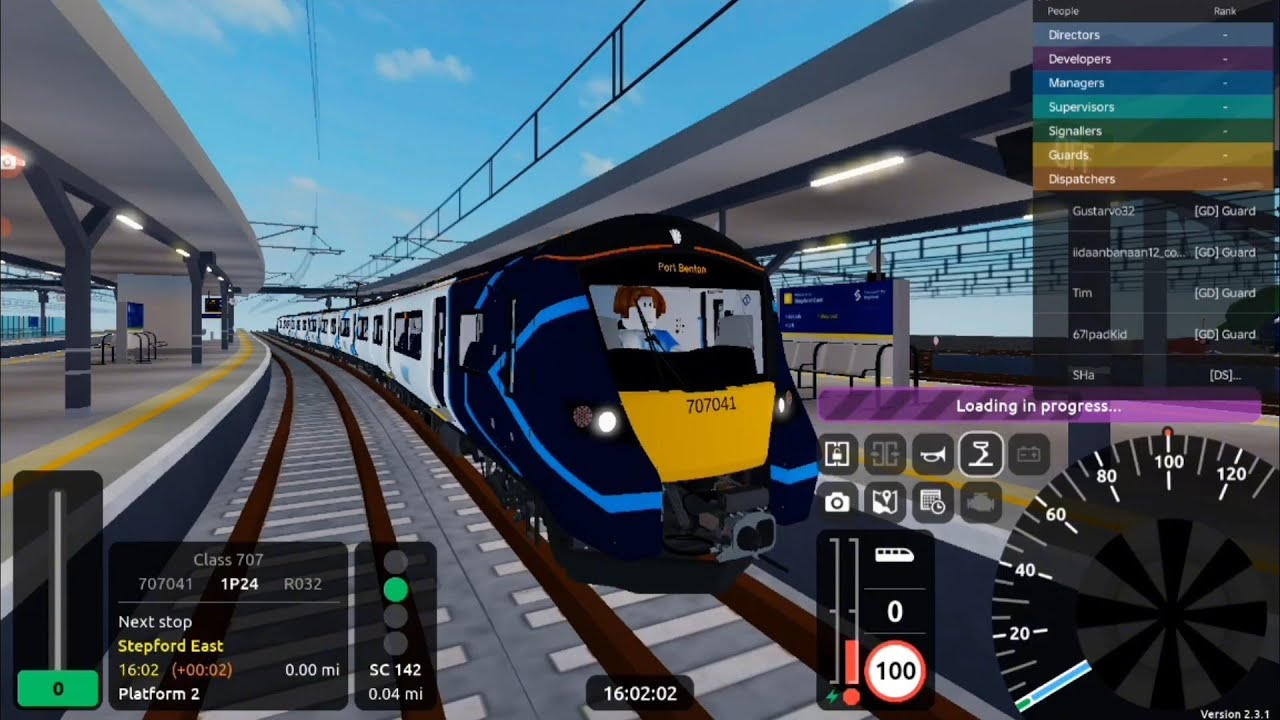 Stepford County Railway Connect 1P24 Service from Willowfield to Port Benton (Semi-Express)