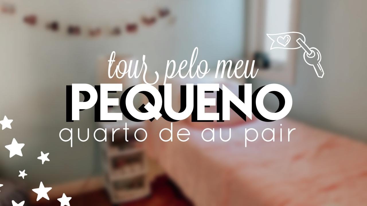 Tour pelo meu MINÚSCULO quarto de au pair| Mariany Vieira