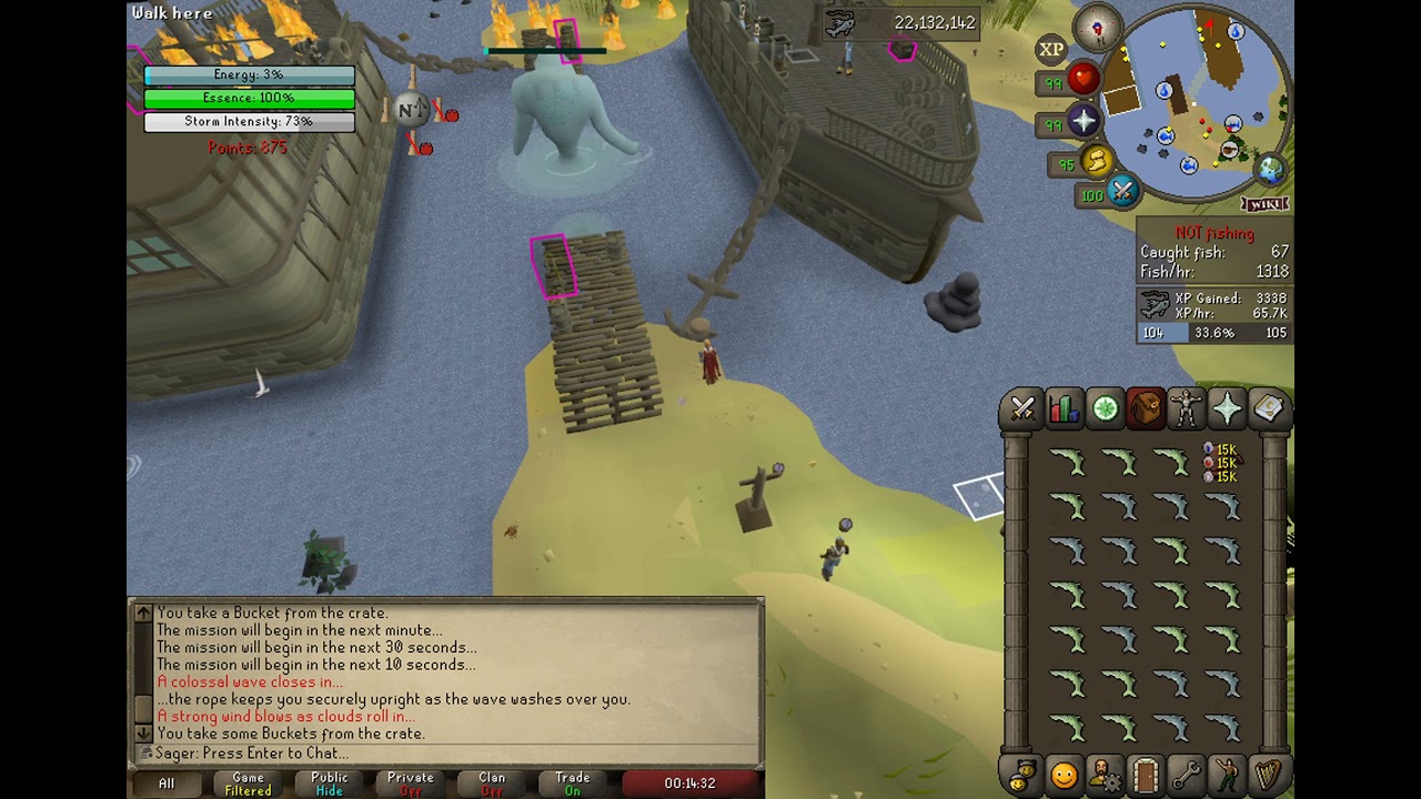 Optimized Solo Tempoross guide for 100k xp/hr