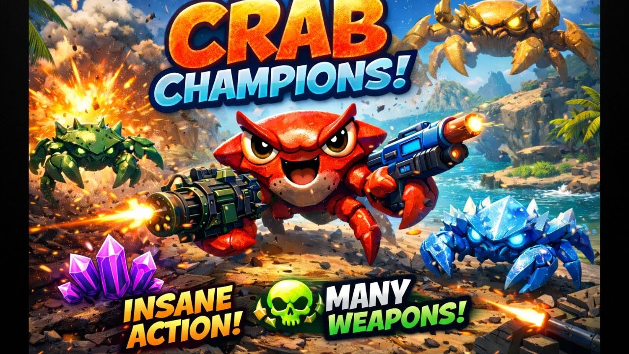 Crab Champions!! Chill Stream!
