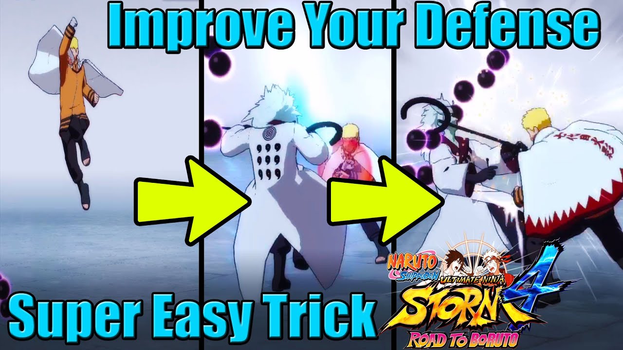 Movement Cancel Tutorial - Cancel Forced Landing Frames | Naruto Storm 4