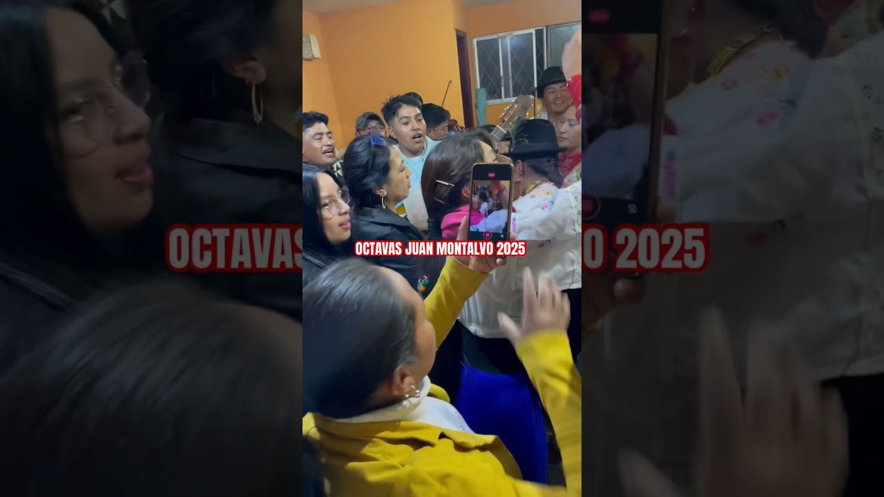 Octavas Juan Montalvo 2025 #tradiciones #milindoecuador #cultura