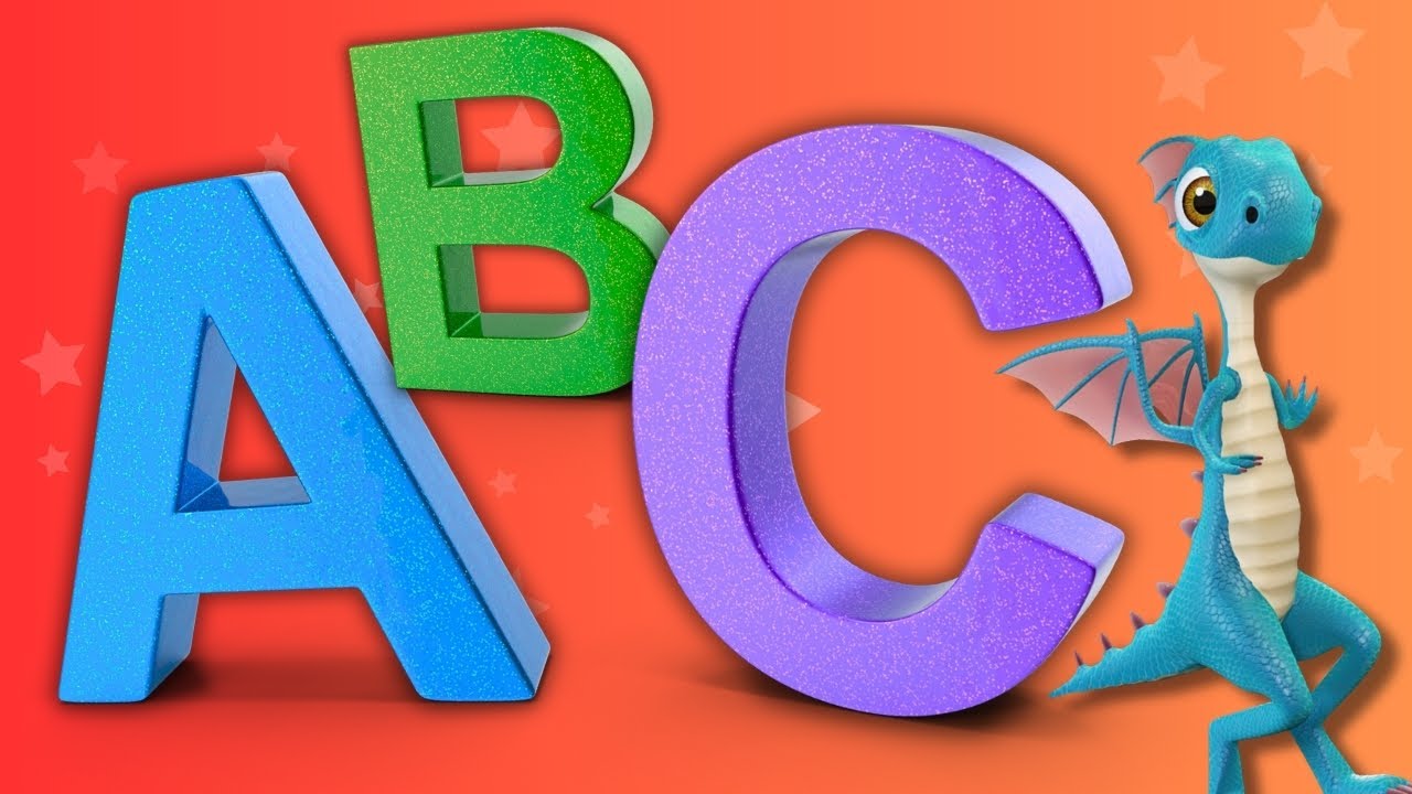 ABCD svenska alfabetet A-Ö | lärande abc för barn | bokstäver och ord för barn |  Lek och lär