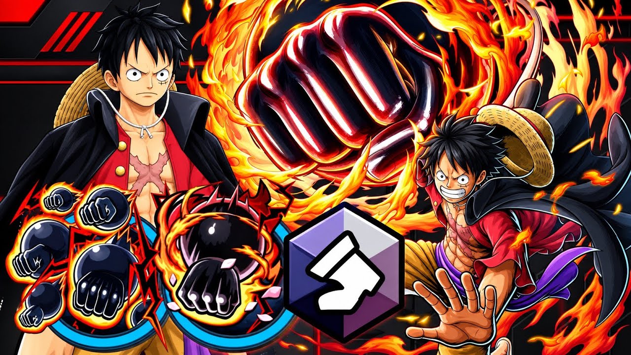 RED ROC MONKEY D. LUFFY GAMEPLAY | ONE PIECE BOUNTY RUSH | OPBR