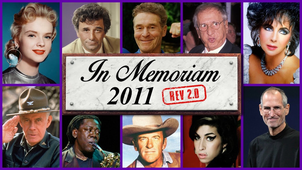 In Memoriam 2011: Znane twarze, kt&oacute;re straciliśmy w 2011 roku (wersja 2.0)