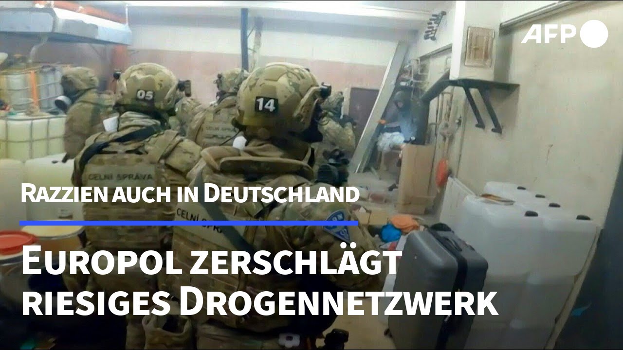 Europol gelingt vernichtender Schlag gegen synthetische Drogen | AFP