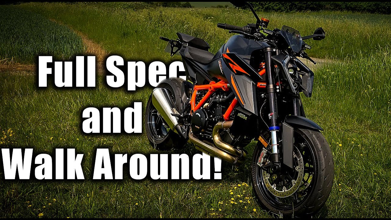 My KTM 1390 Super Duke R EVO Walk Around and Spec