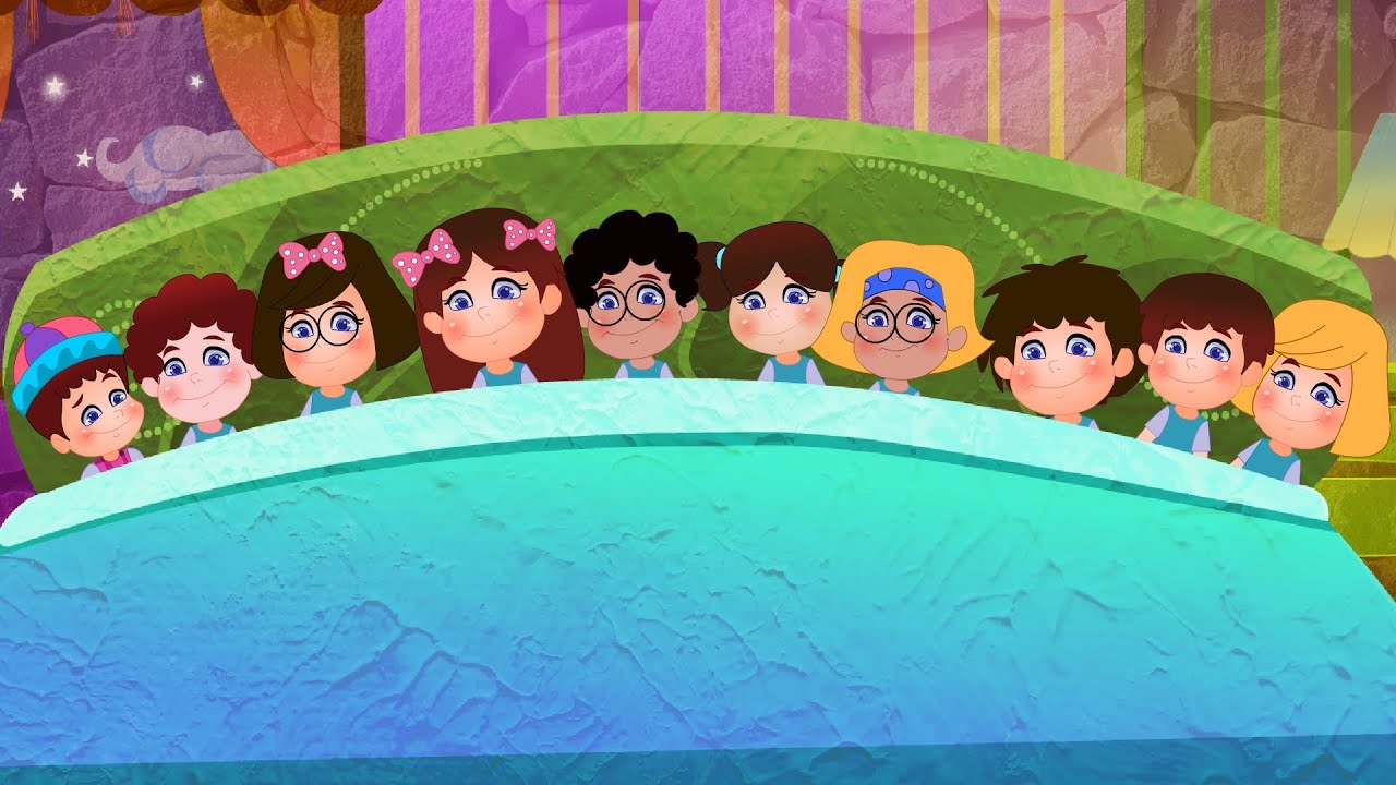 Ten in the bed | Nursery Rhyme For Toddlers | Cartoon Videos For Children by Kids Tv