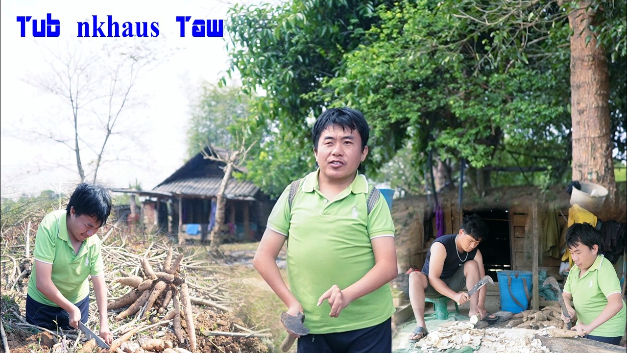 wb ob kwv tij khawb qos pub ntses | tub nkhaus taw khawb qos