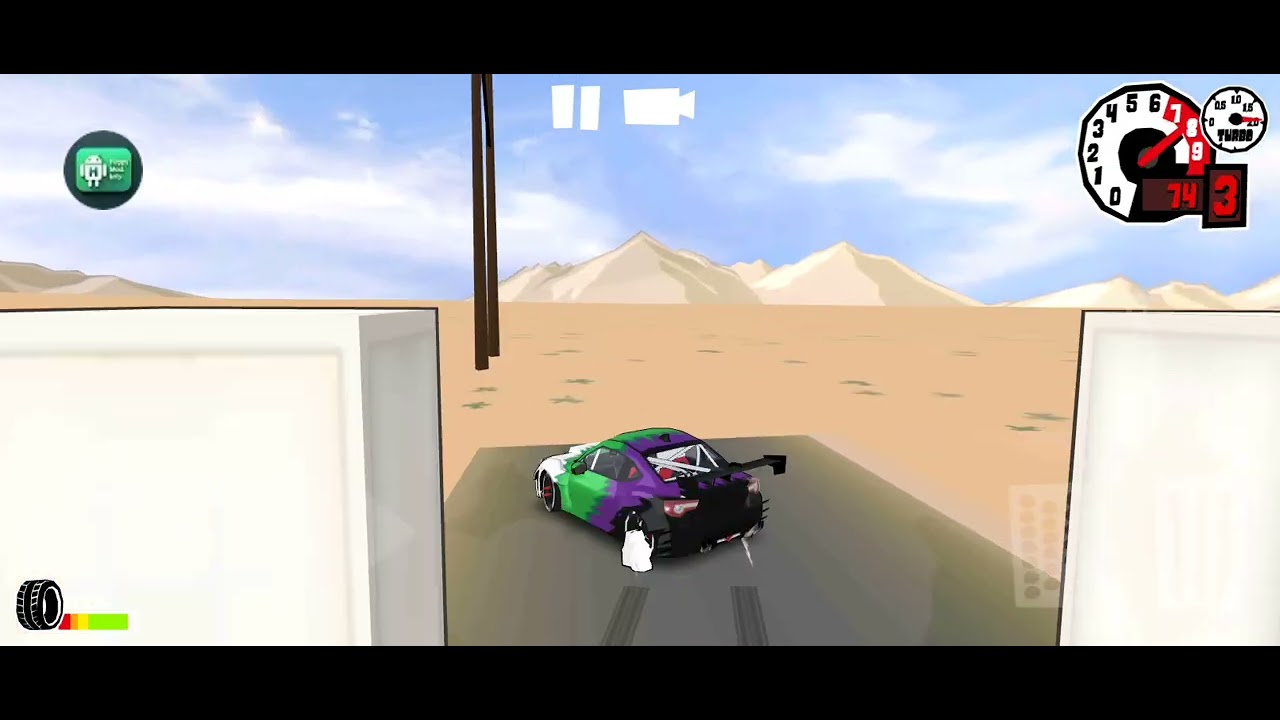 لعبه درفت فيها سيارات رياضية 