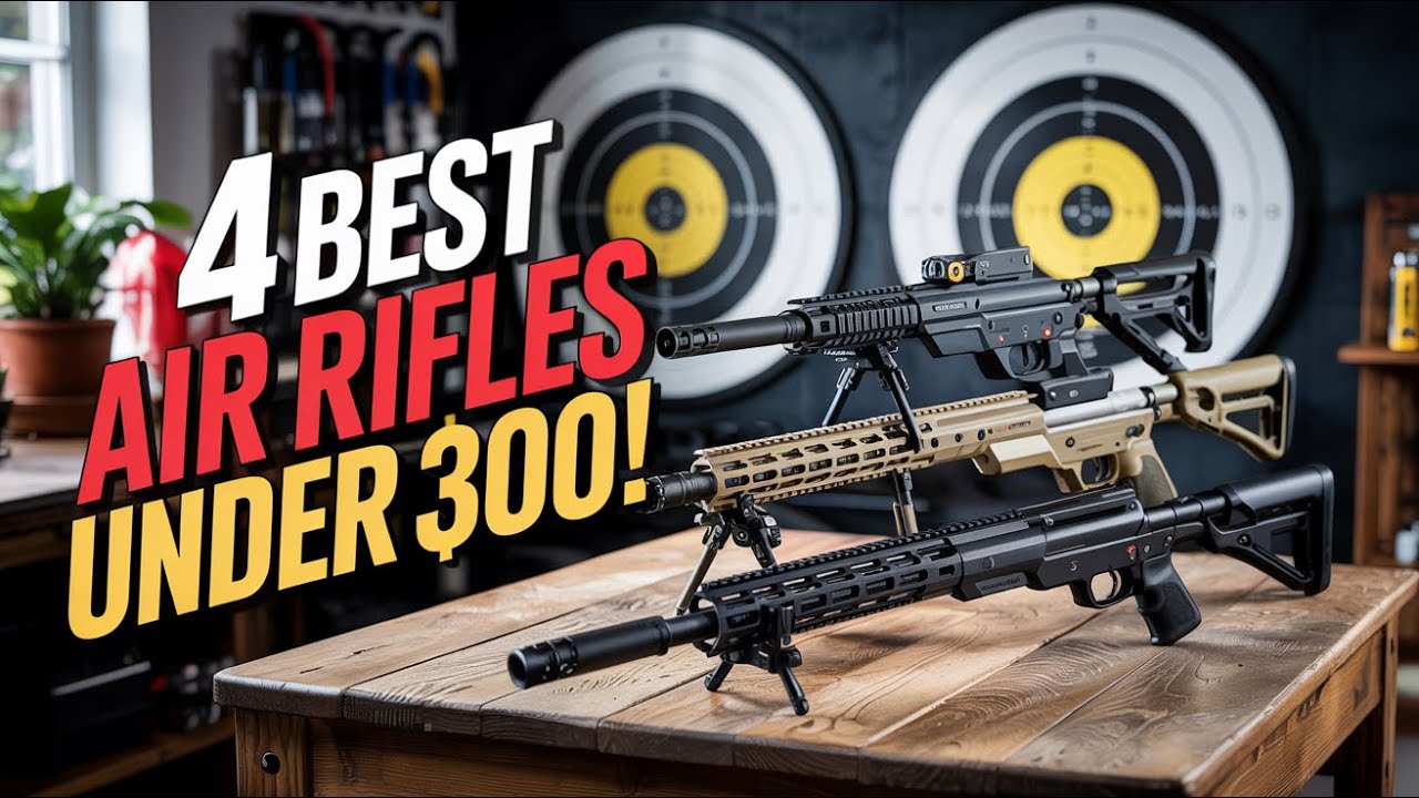 Top 4 Best Air Rifles Under $300 In 2026!🔥