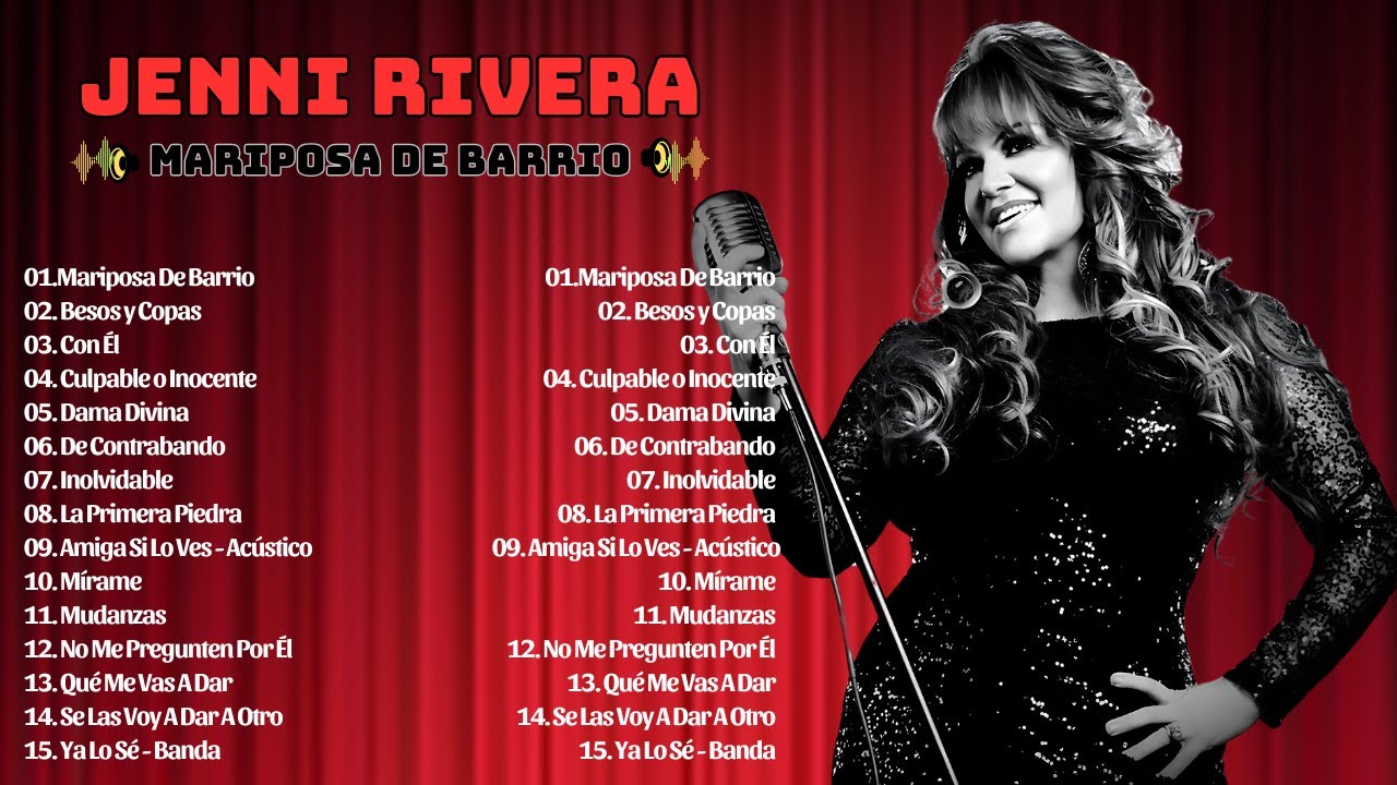 Jenni Rivera Rancheras Mix | Sus Mejores Canciones de Siempre
