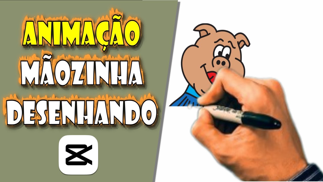 Como Fazer o Efeito MÃOZINHA DESENHANDO no Capcut PC