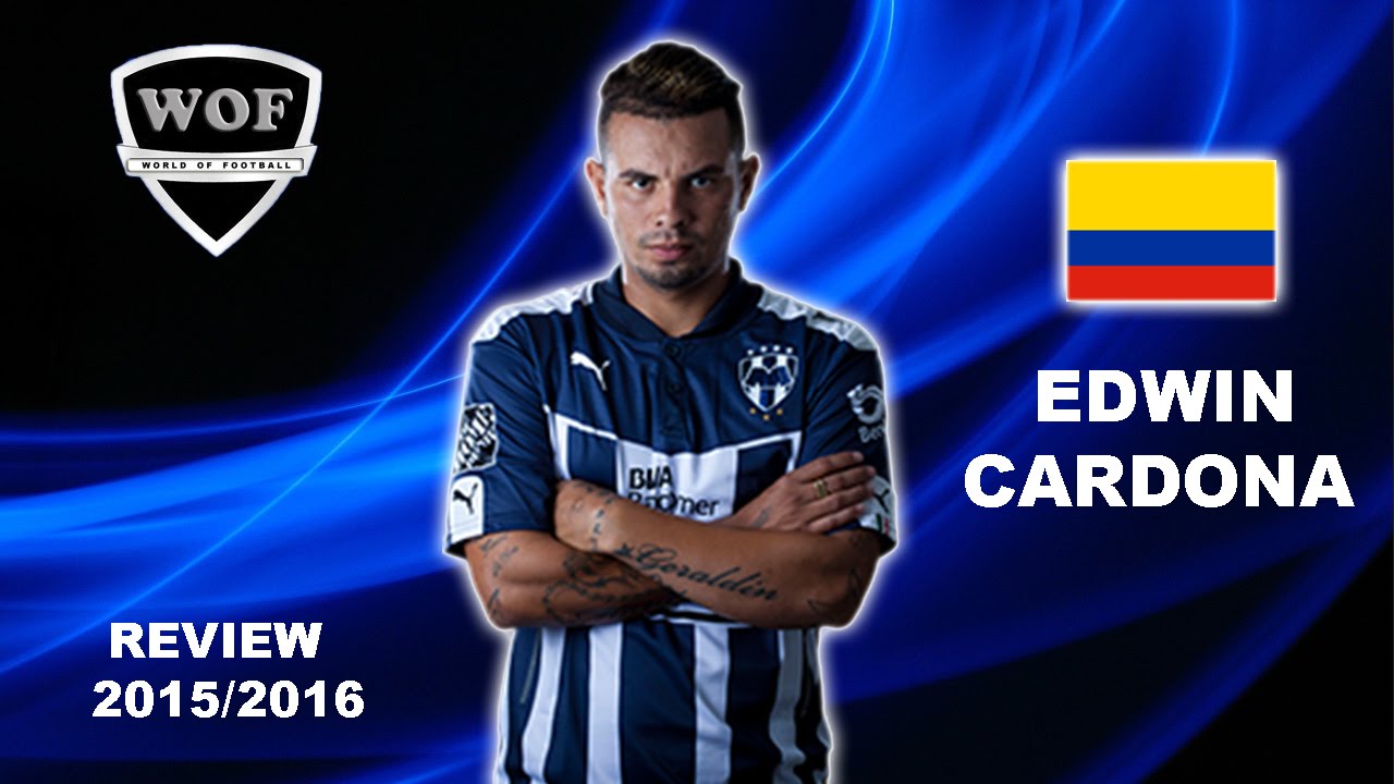 EDWIN CARDONA | Monterrey | Goals, Skills, Assists | 2015/2016  (HD)