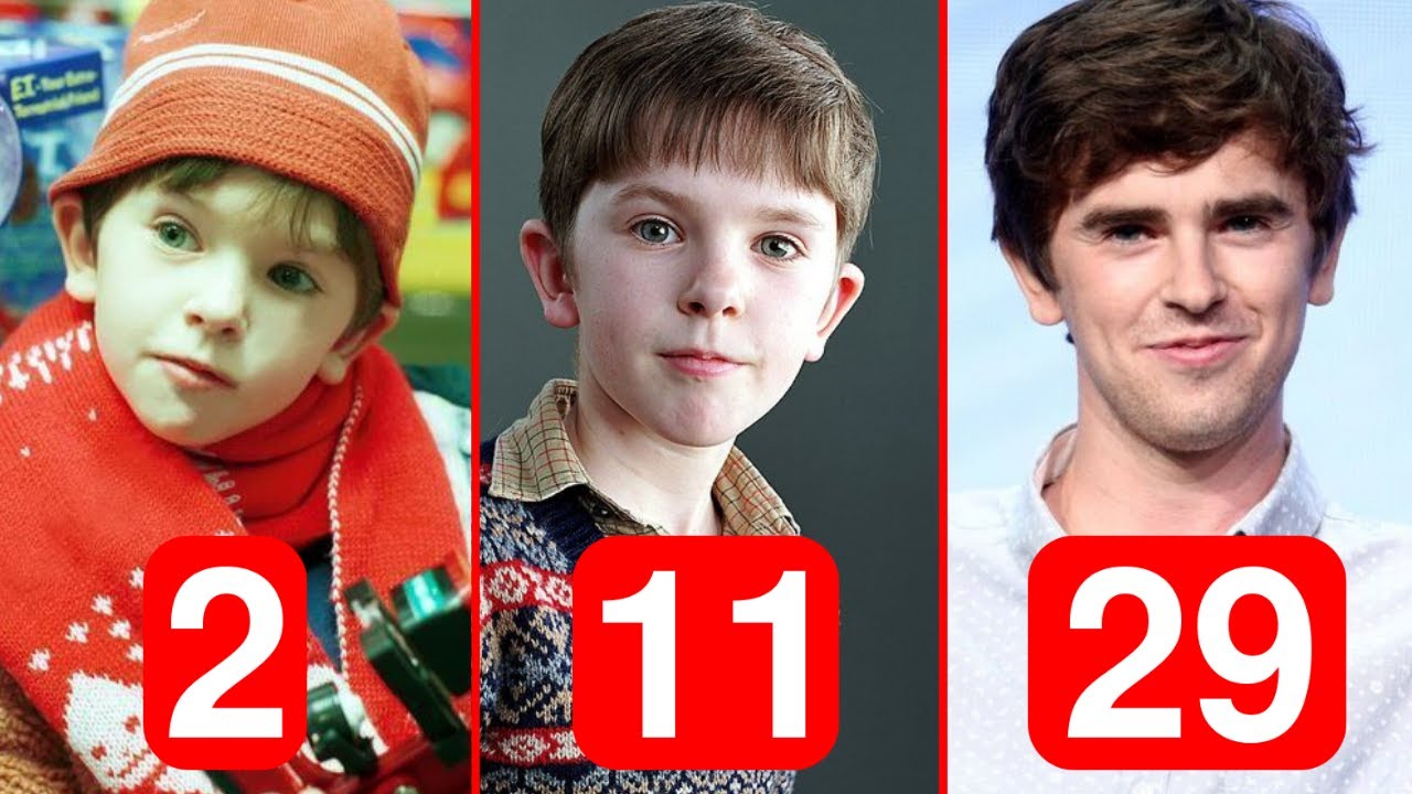 Freddie Highmore - Transformation From 1 to 29 Years Old