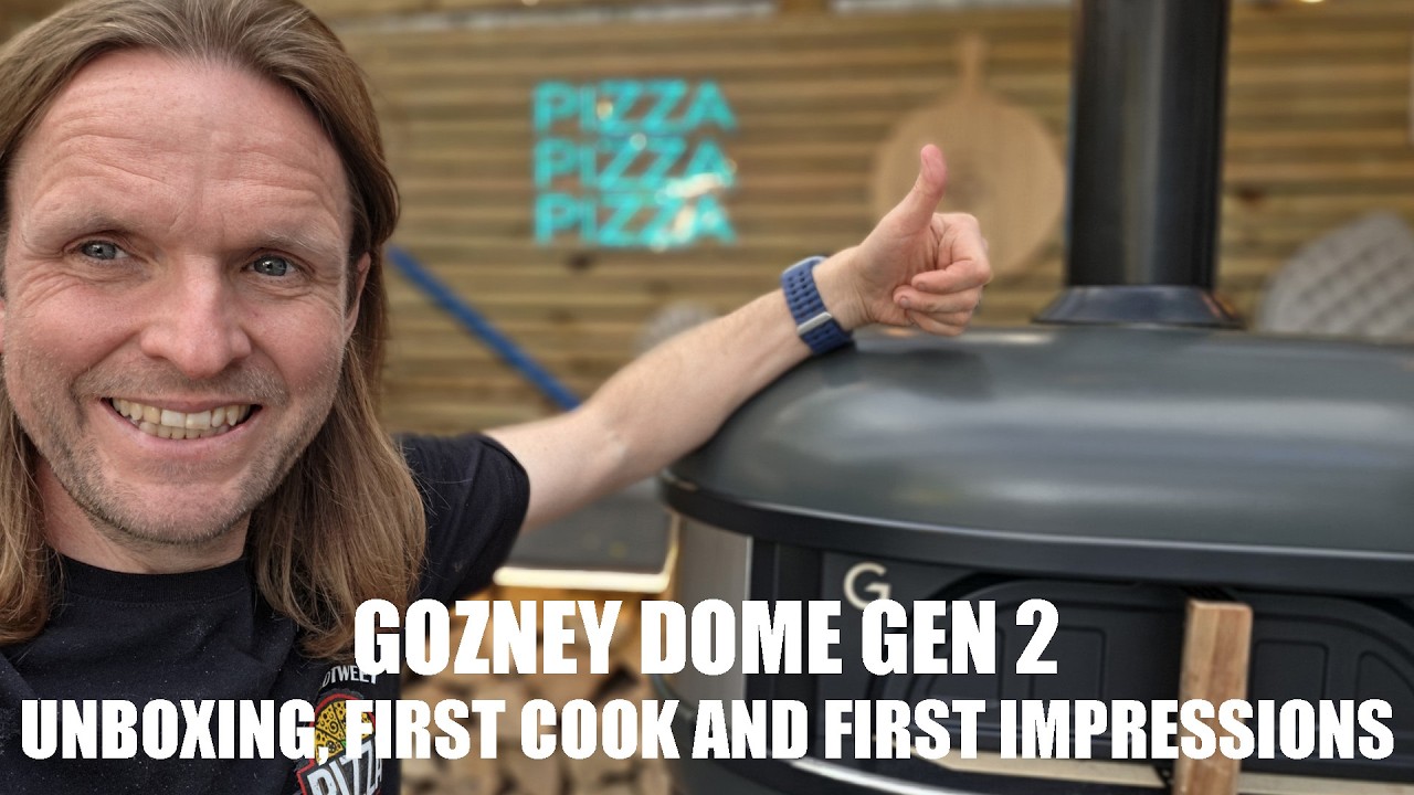 Gozney Dome Gen 2: Полная распаковка, настройка и первое приготовление пиццы.