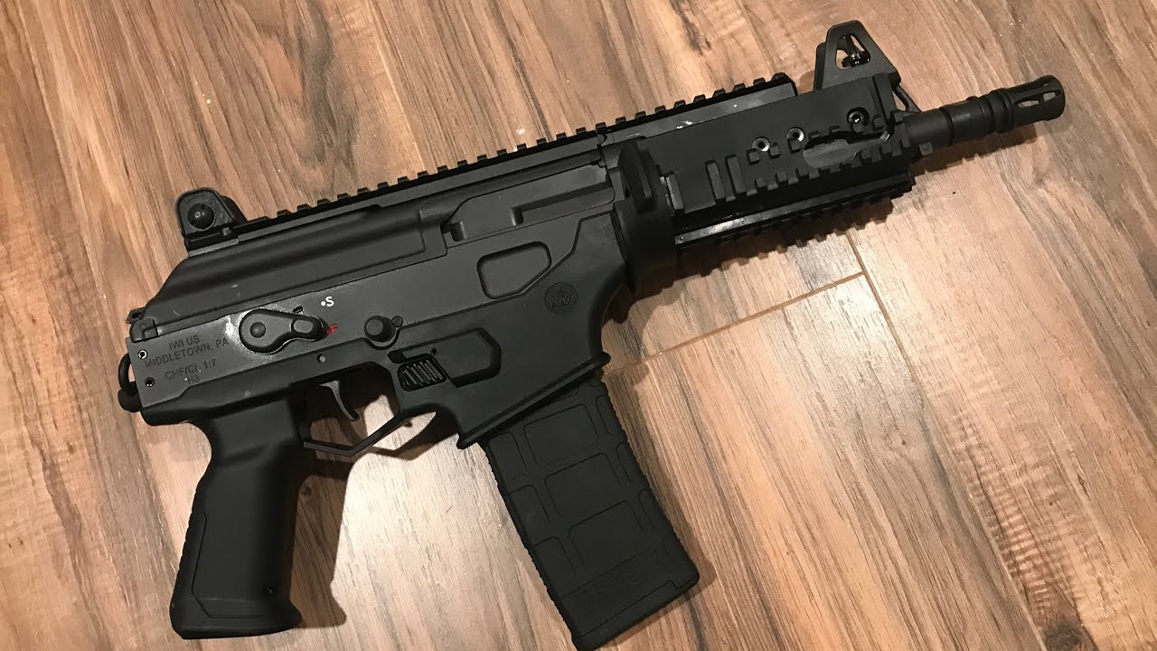 IWI Galil ACE 5.56 NATO Pistol Unboxing and Magazine fit test