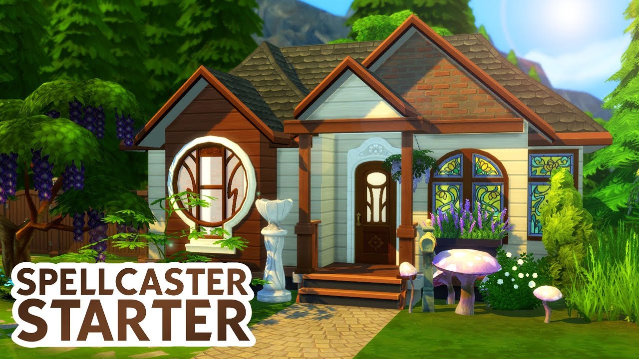 SPELLCASTER STARTER // Sims 4 Speed Build