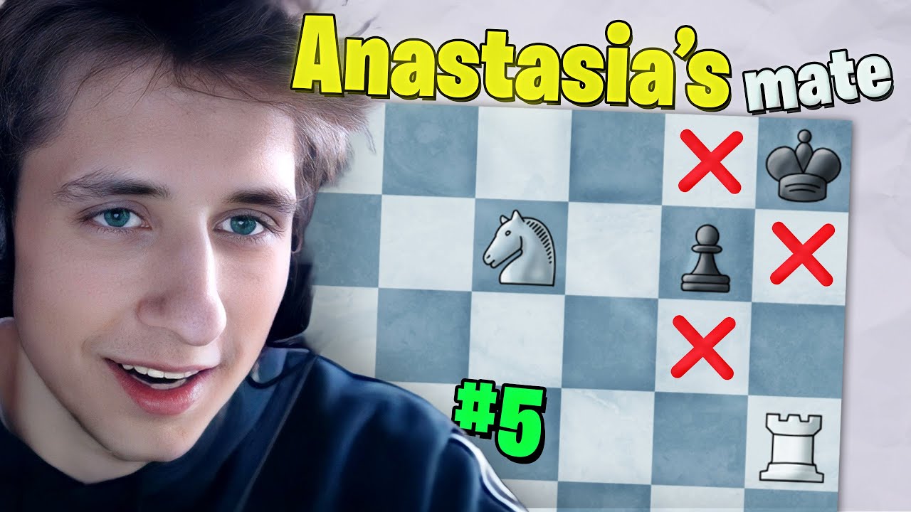 #5 Anastasia's Mate 👸 | 140 Tactical Patterns Every Chess Player Should Know