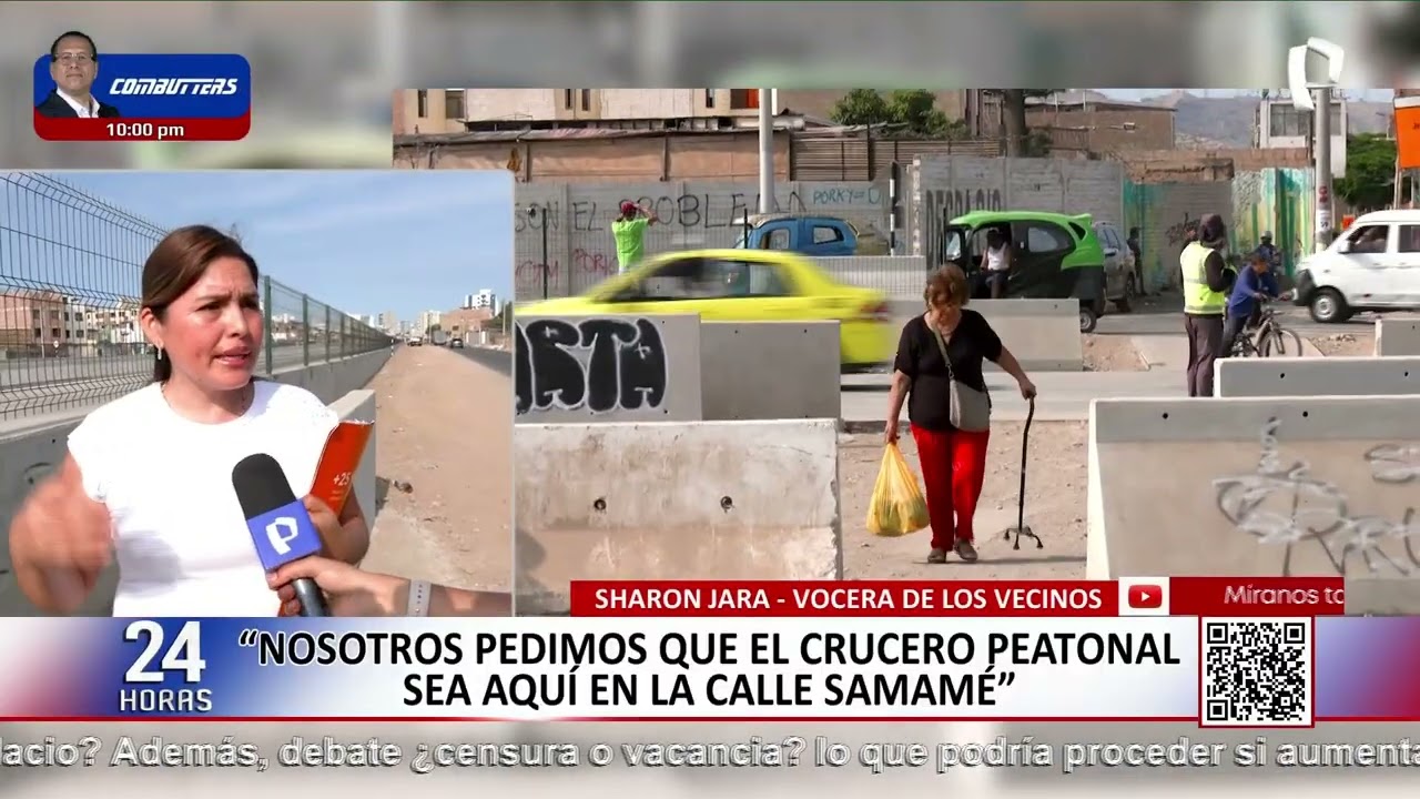 Surco: vecinos arriesgan su vida al cruzar Vía Expresa Sur