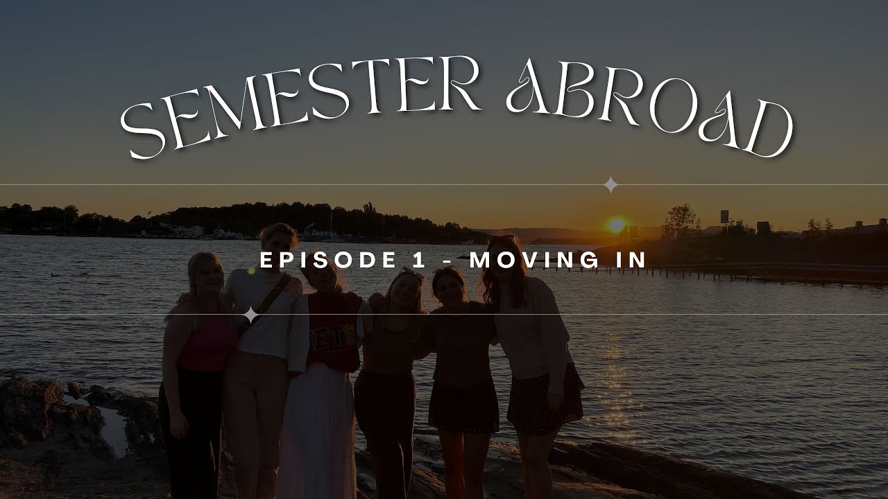 SEMESTER ABROAD OSLO - Ep. 1: Moving, settling in and making new friends (English subtitles)