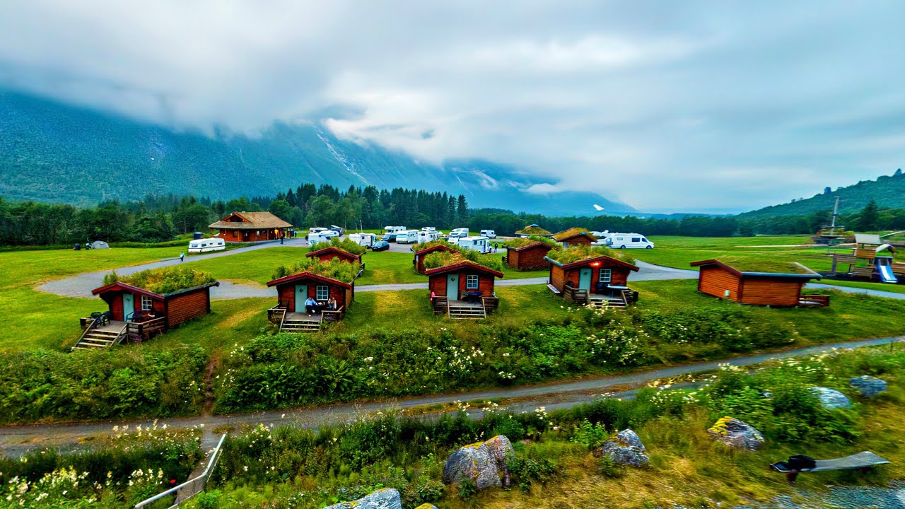 Из цикла - отпуск в Норвегии.Trollstigen Camping and Gjesteg&aring;rd.