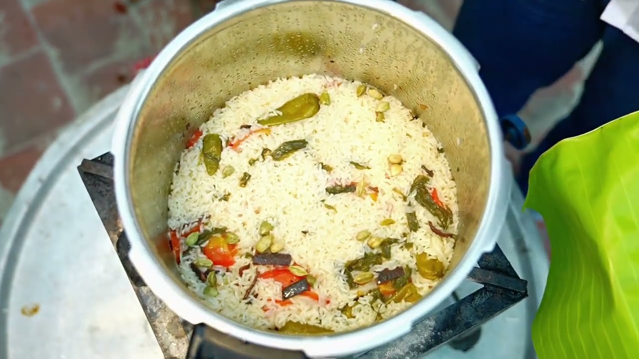 💥கல்யாண வீட்டு நெய் சோறு secret recipe | Wedding style Ghee rice |How to cook Ghee rice in cooker 