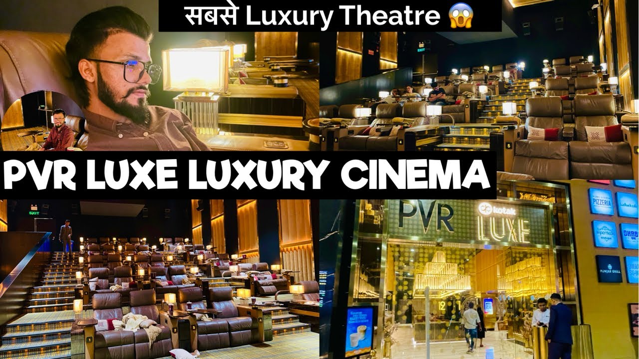 Luxe Prime Plus PVR Vegas | Роскошный кинозал в Дели 🎥😍