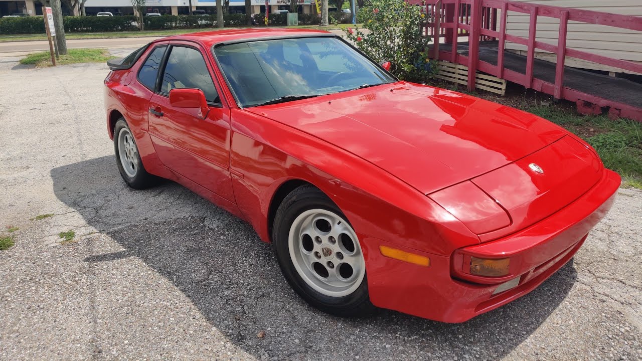 Ceramic coating the 1984 Porsche 944 Avalon King Armor Shield Guards redg