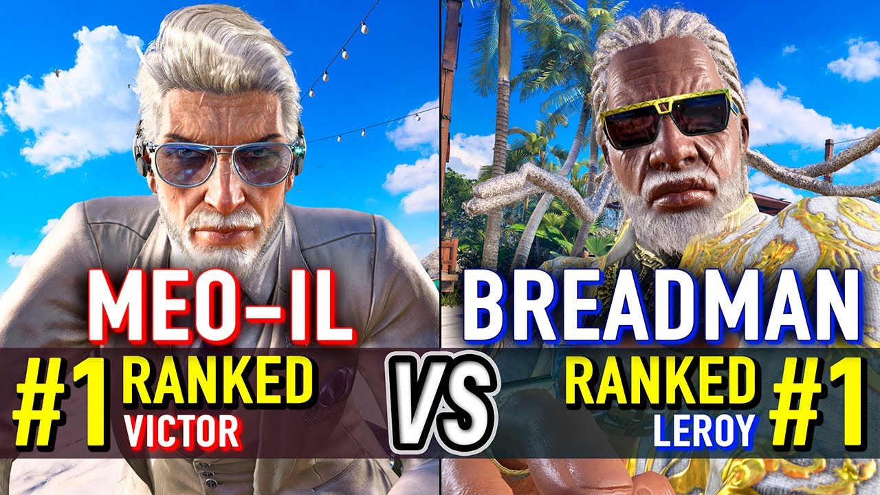 T8 🔥 MEO-IL (#1 Ranked Victor) vs BREADMAN (#1 Ranked Leroy) 🔥 Tekken 8 High Level Gameplay