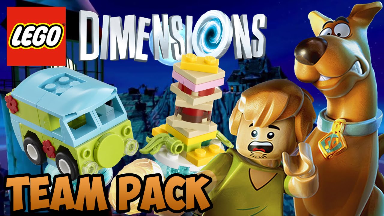 LEGO Dimensions: Scooby Doo - Team Pack - Free Roam + Unboxing (71206)