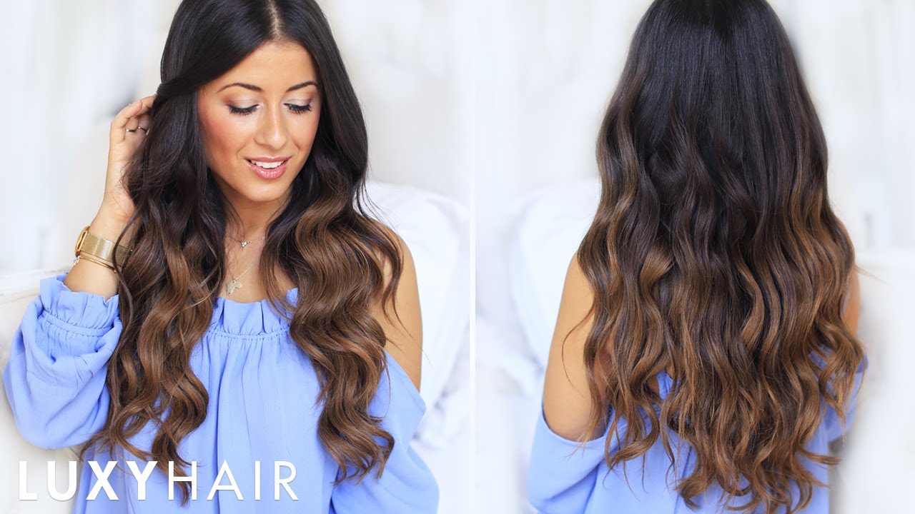 My Go-To Hair Waves | How To Curl Your Hair Tutorial | Luxy Hair