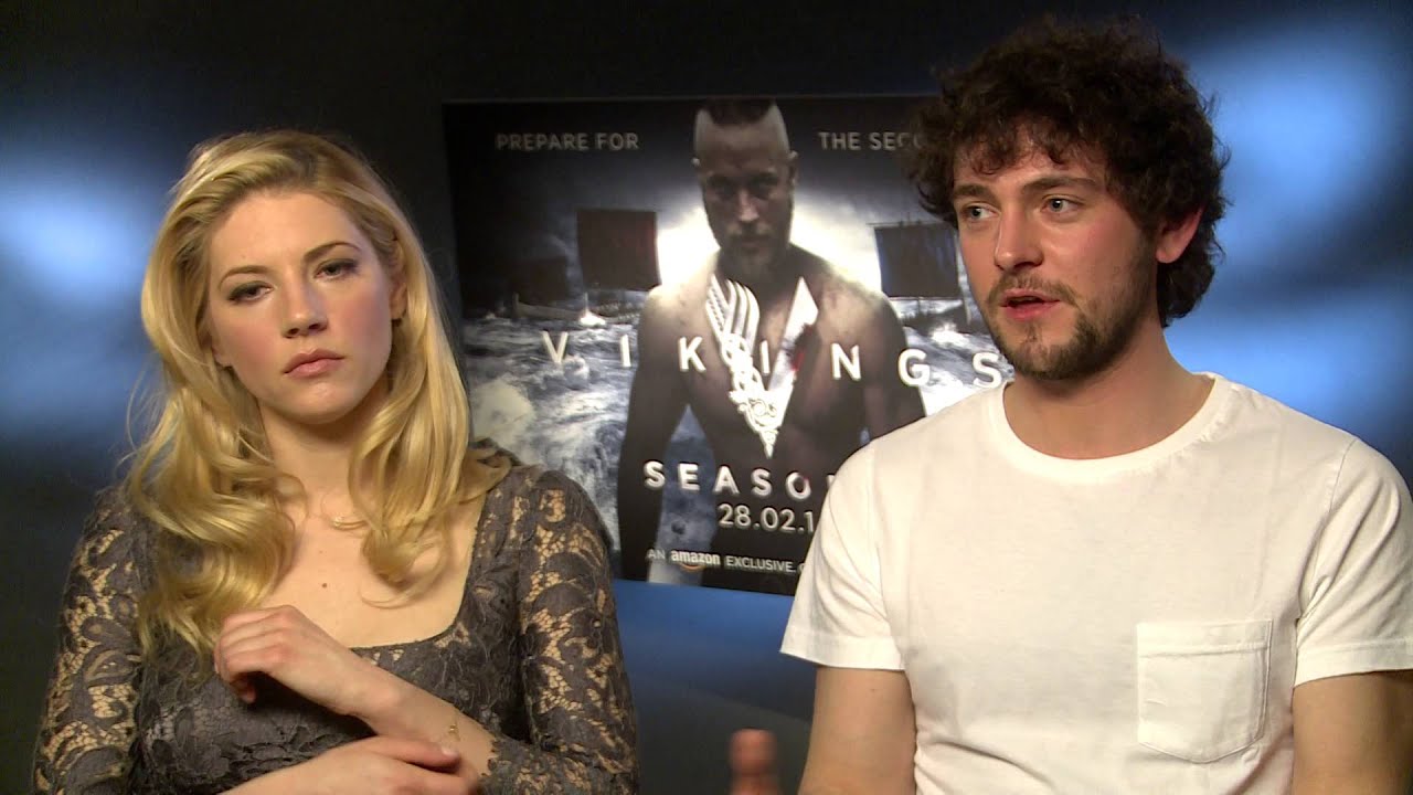 Katheryn Winnick and George Blagden talk Vikings 2