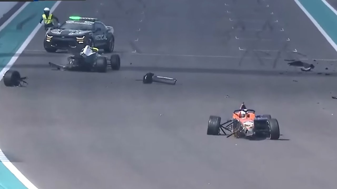 Big Start Crash | Formula Regional Middle East 2026 | Yas Marina Race 2