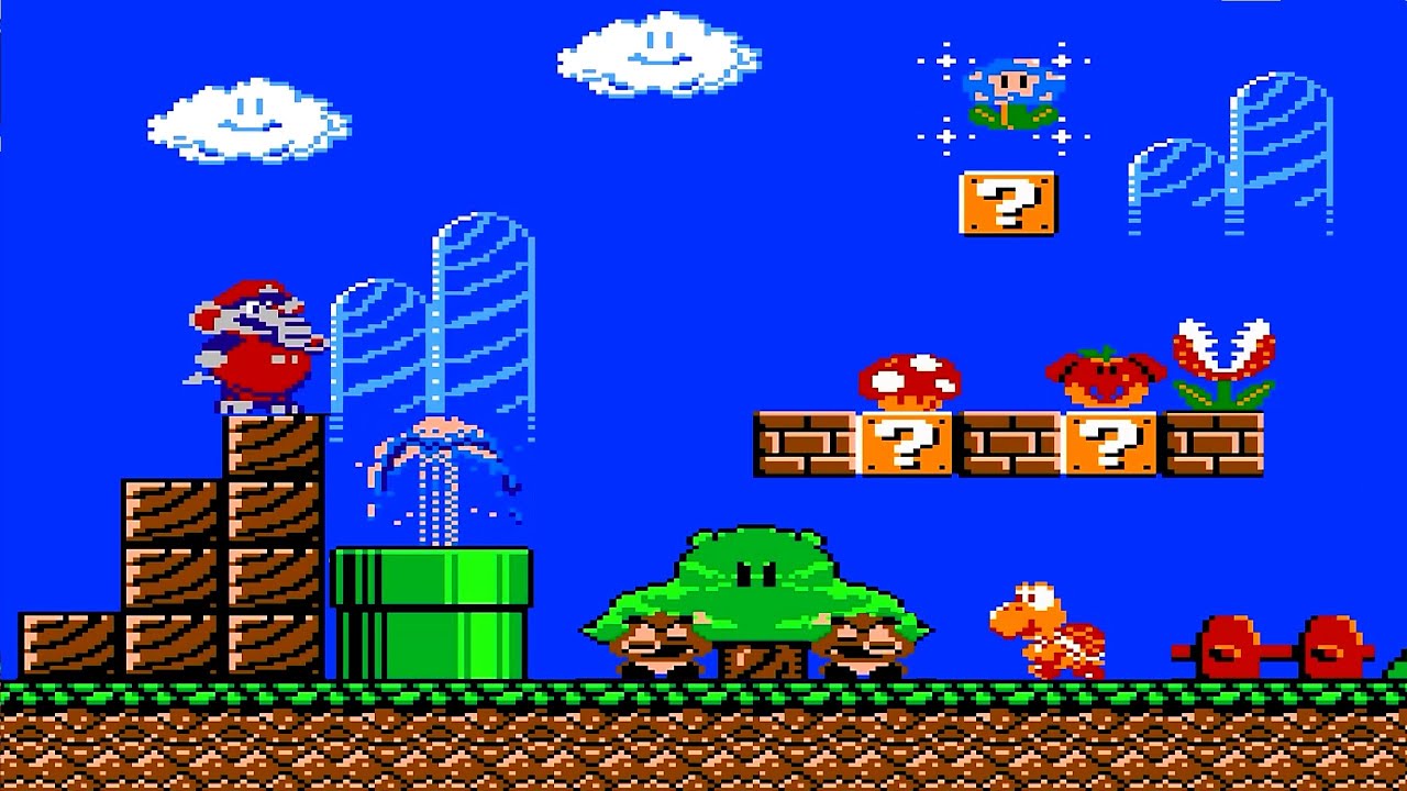 Super Mario Bros Wonder: The Amazing 8 bits Version Part 1