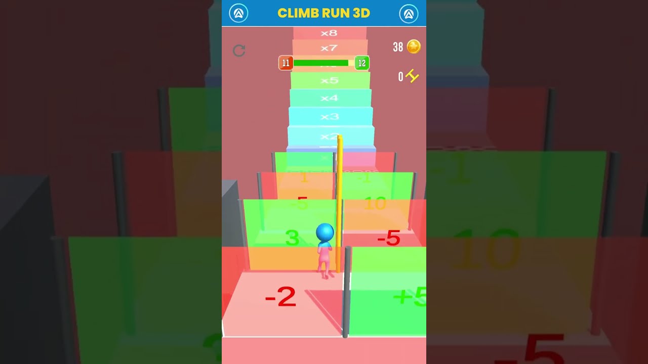 CLIMB RUN HYPERCASUAL GAMEPLAY 🎯