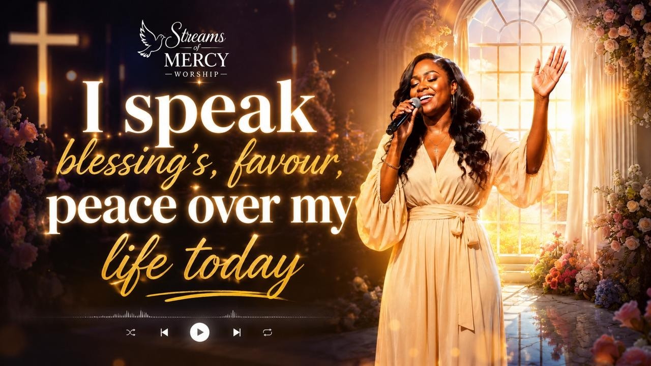 I Speak Blessing, Favour & Peace Over My Life Today | Morning Prayer & Bible Declarations