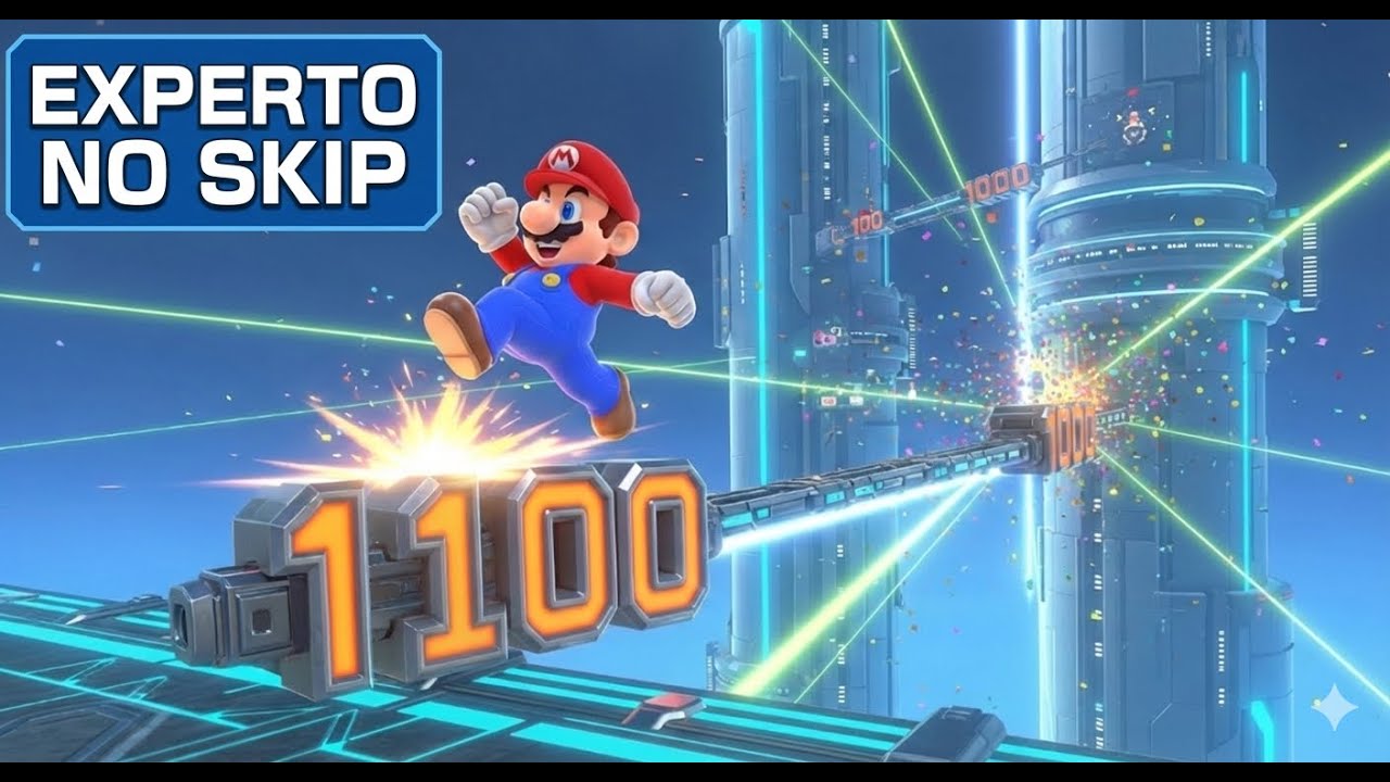 Más de 1100 Niveles EXPERTO NO SKIP | Super Mario Maker 2