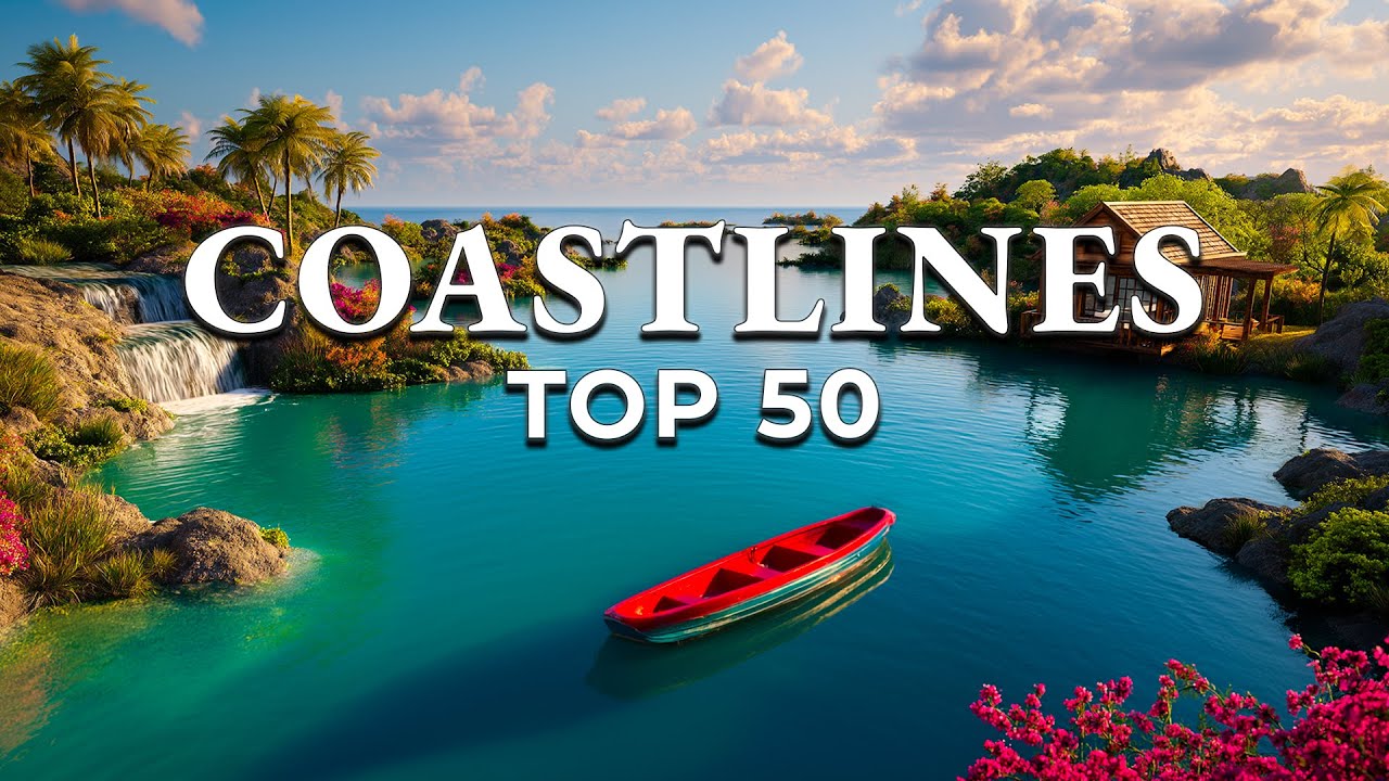 Top 50 Most Beautiful Coastlines in the World (4K)