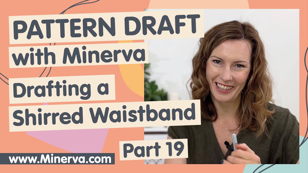 How to Pattern Draft | Waistbands | Drafting a Shirred Waistband | Ep.6