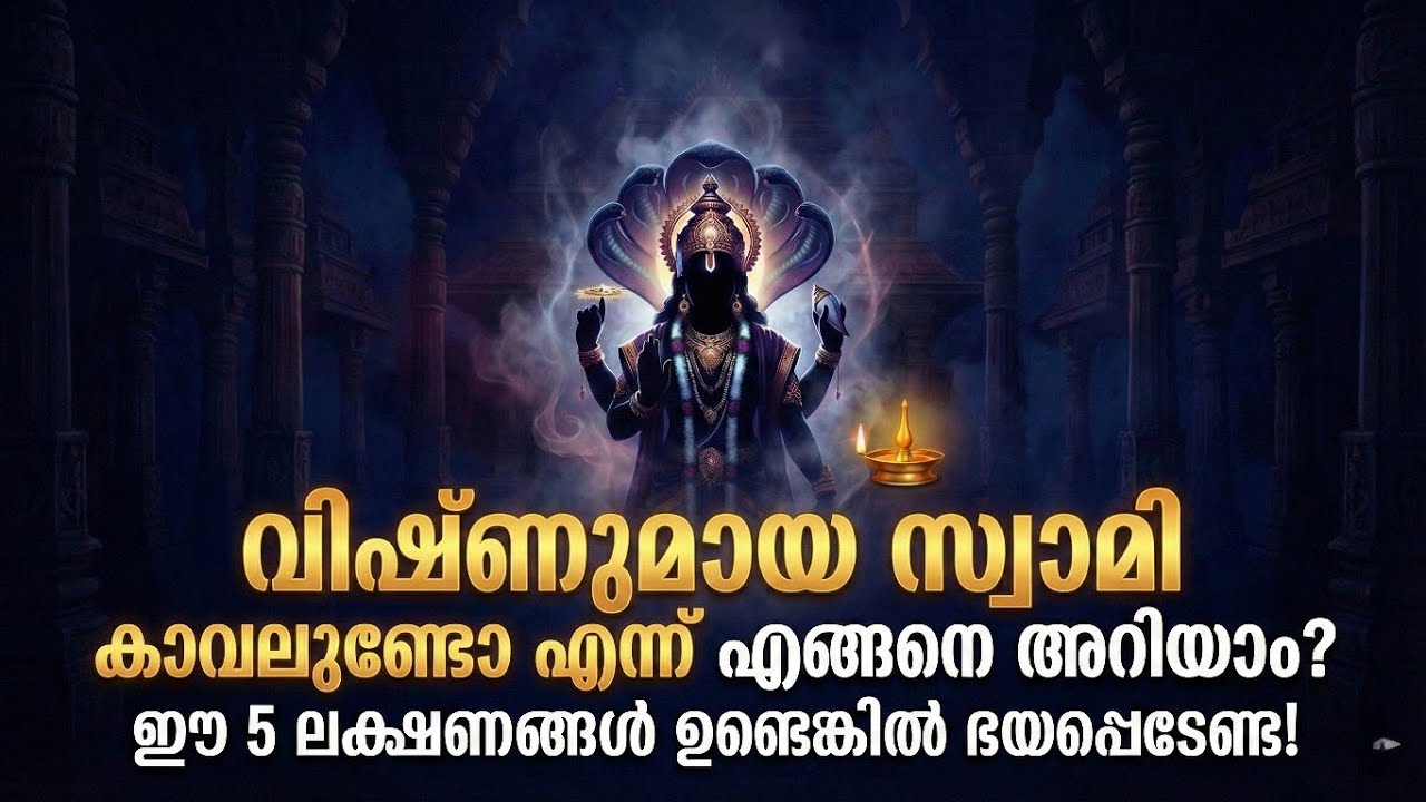 വിഷ്ണുമായ സ്വാമി കാവലുണ്ടോ എന്ന് എങ്ങനെ അറിയാം? | Vishnumaya Swami Miracles