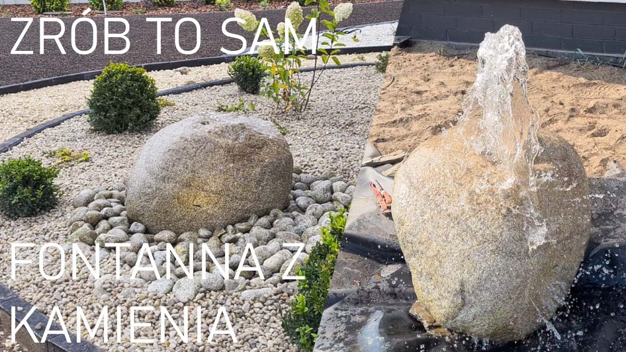 Fontanna z kamienia - zrób to sam! | Quercus Mikołajczyk
